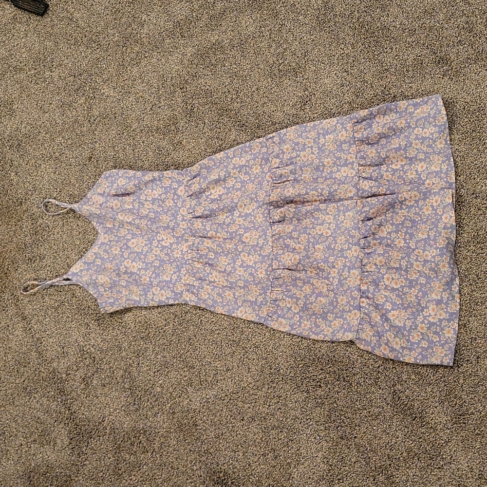 Monteau Blue Floral Dress